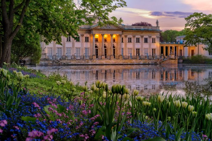 The charm and beauty of the historic royal garden