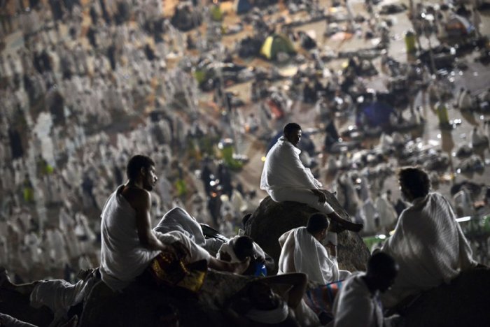 Mount Arafat is one of the most important mountains that pilgrims visit