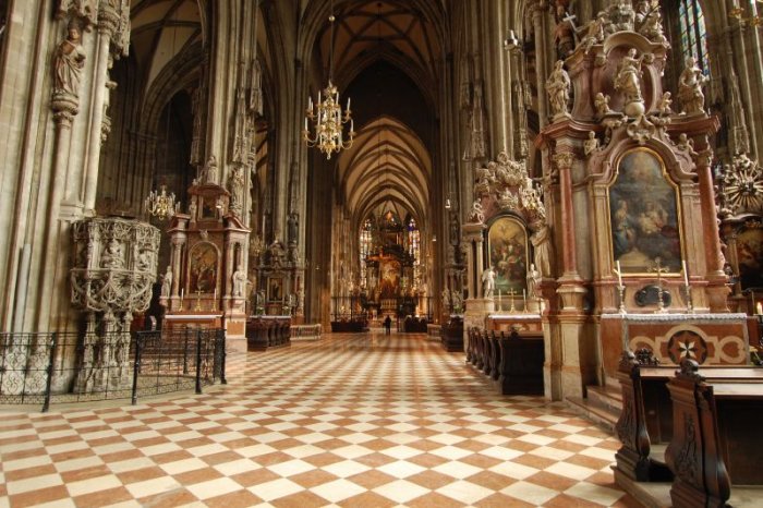 Architectural luxury in St. Stephen's Cathedral