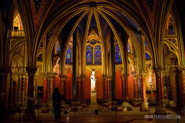     Sainte-Chapelle is famous for being one of the best examples of Gothic architecture in Europe