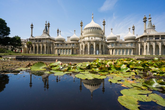 Royal Pavilion Palace in charming Brighton