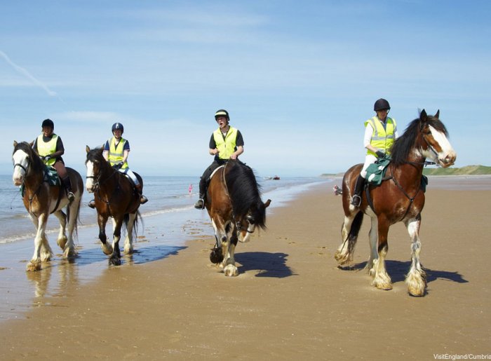 Drift riding on the beach