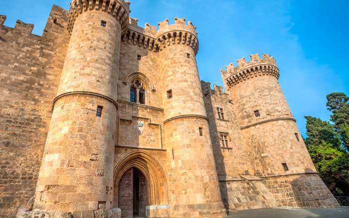 From the palace of the master of the knights in Rhodes