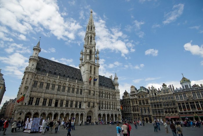 Historical atmosphere in Brussels