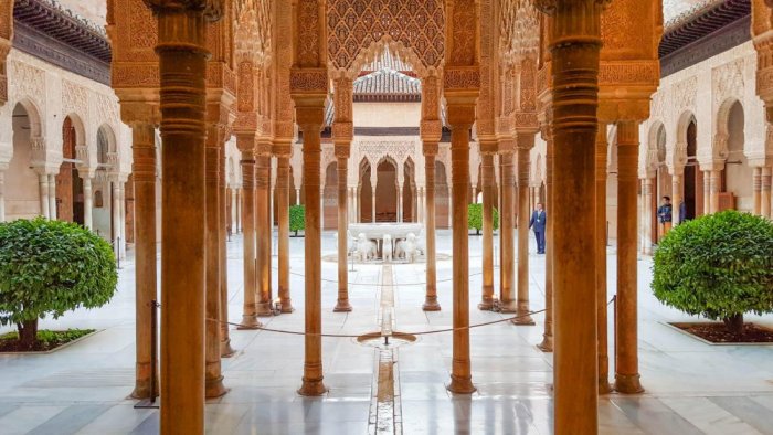 The Alhambra Palace is one of the most famous tourist attractions in Spain and one of its main tourist attractions