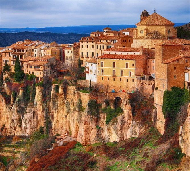 Cuenca is one of the most interesting architectural masterpieces in Spain