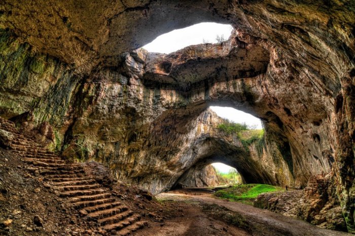 Mountain caves in Bulgaria