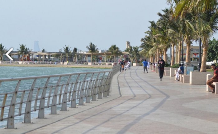 North Corniche walkway