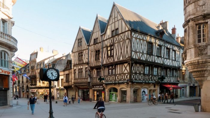 The atmosphere of history in Dijon