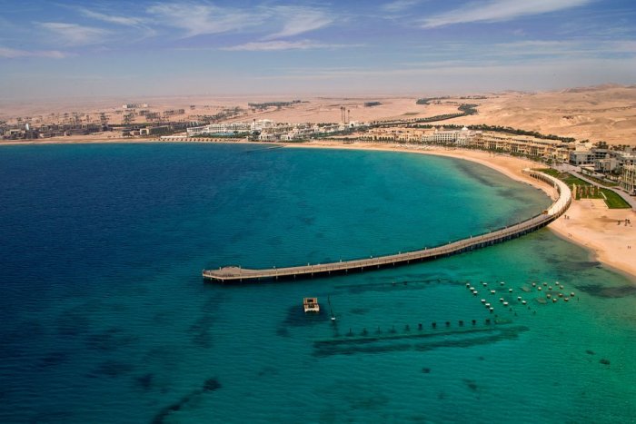 The beauty of the beaches in Sahl Hasheesh