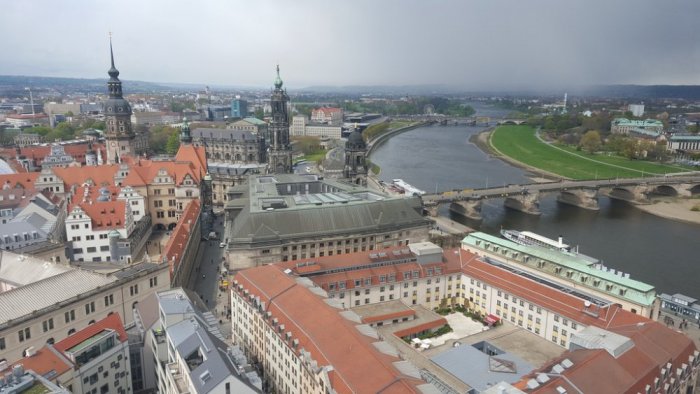 A scene from Dresden