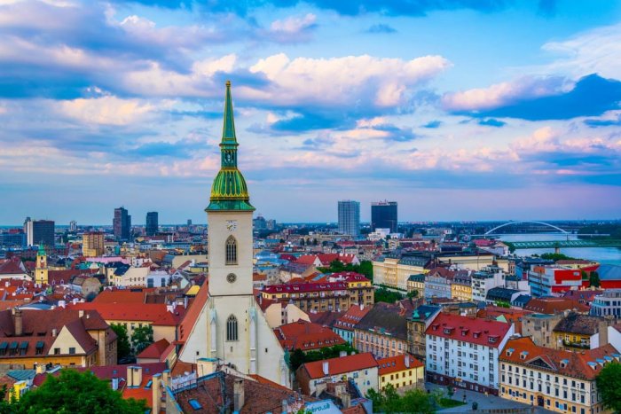The Slovak capital, Bratislava