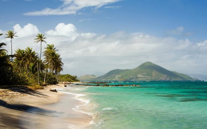     The charm of beaches in Nevis