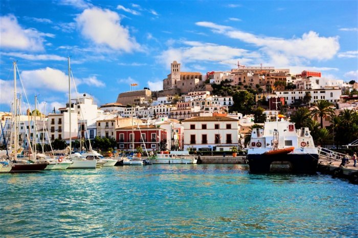 The charming island of Ibiza