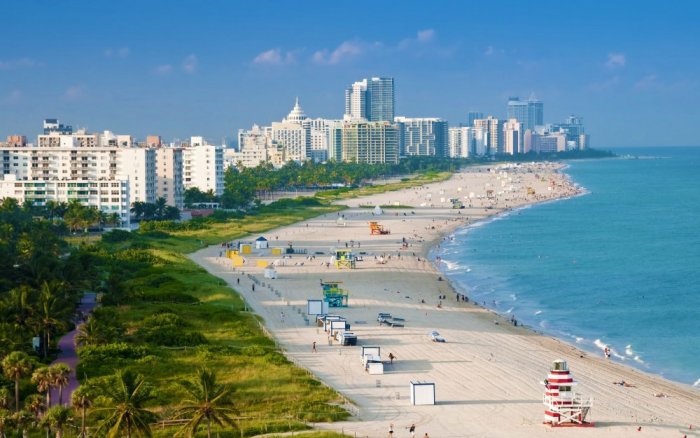 The most beautiful beaches of Miami for honeymoon