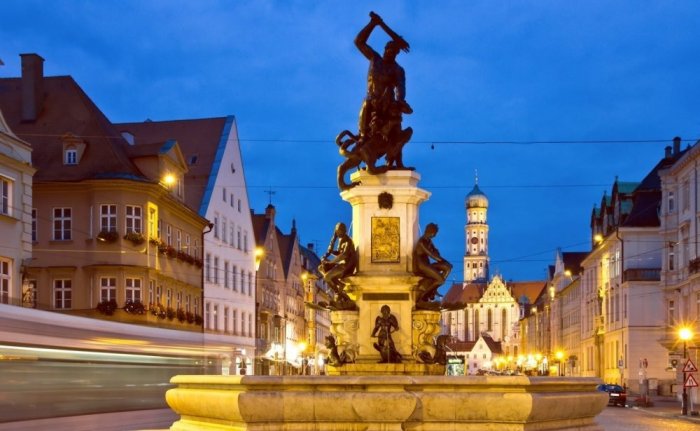 The German city of Augsburg is proud of its architectural and historical monuments and its impressive heritage