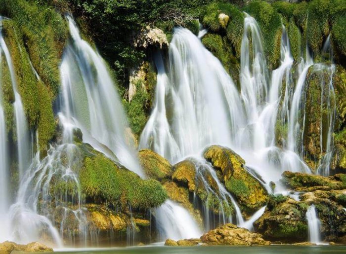Skradinsky Buk Waterfalls and Rushki Slap