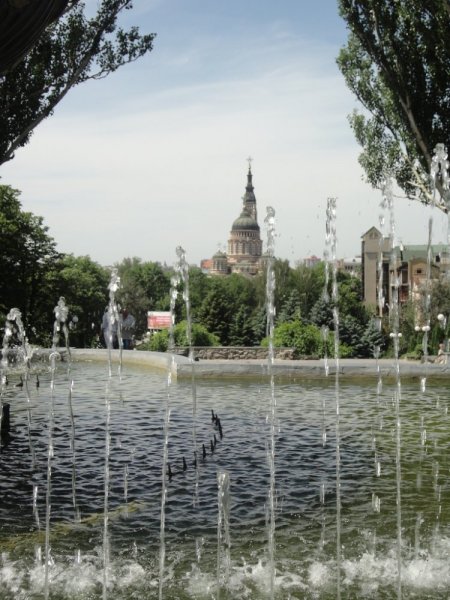    Be sure to visit the waterfall fountain during your trip in Kharkiv and don't forget to take pictures of it