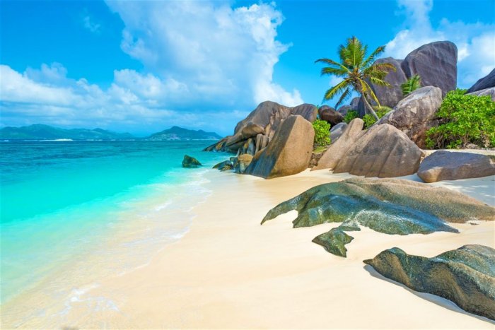 Charming scenes in Seychelles
