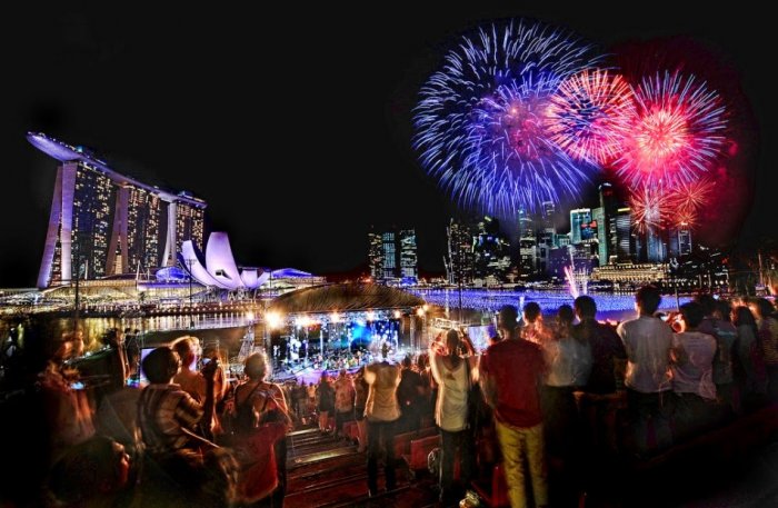     Year-end celebrations in Singapore