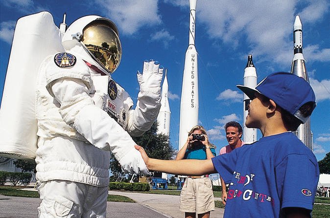 From the Kennedy Space Center