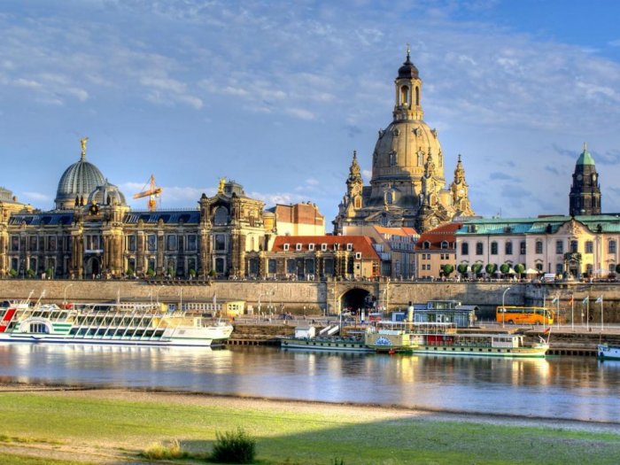 A picturesque atmosphere in Dresden