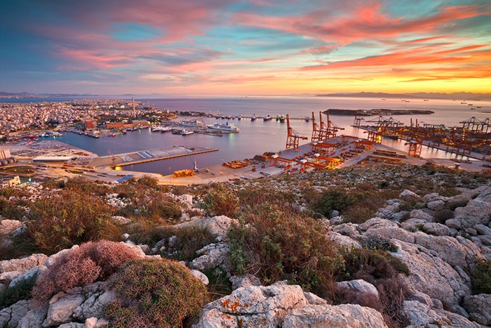 A scene from Piraeus