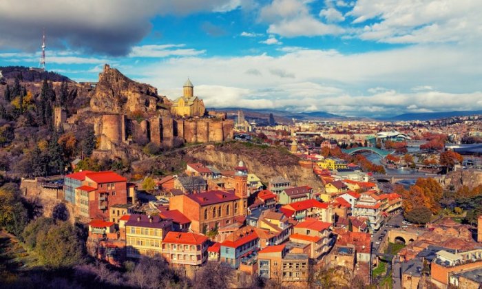 The charming city of Tbilisi.