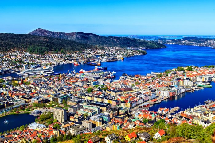 The city of Bergen
