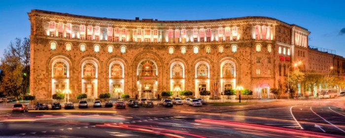 From the center of Yerevan