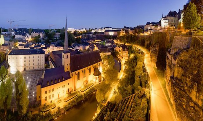 The old part of Luxembourg