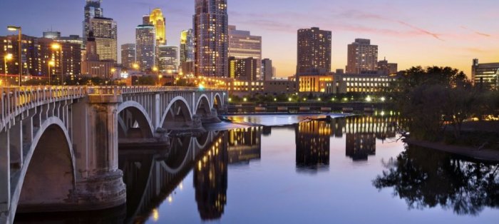 The city of Minneapolis