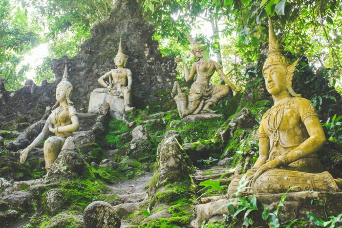 Secret Buddha Garden or Magic Garden