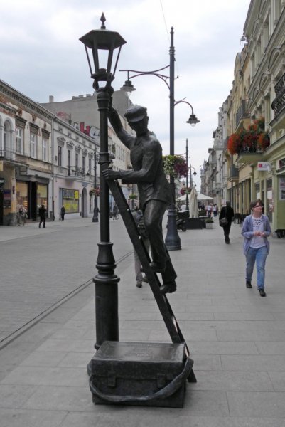 Piotrkowska Street is well known as the beating heart of Lodz