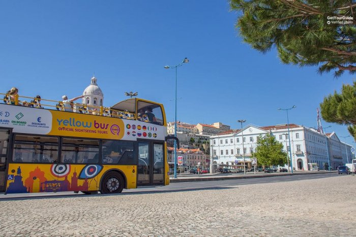 You can also get to know Lisbon through the tourist buses