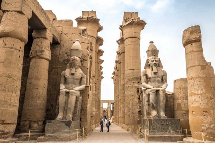 The atmosphere of history in Luxor