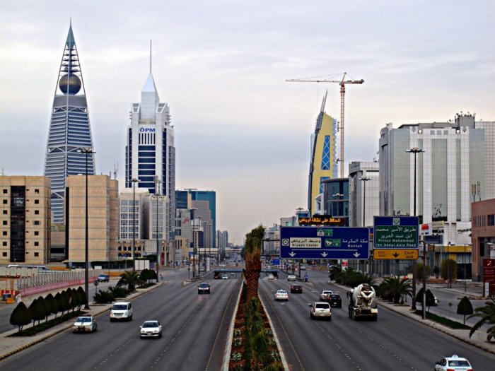 The atmosphere of the city of Riyadh