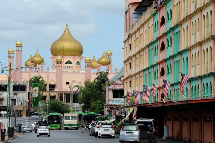 From the Kuching Mosque