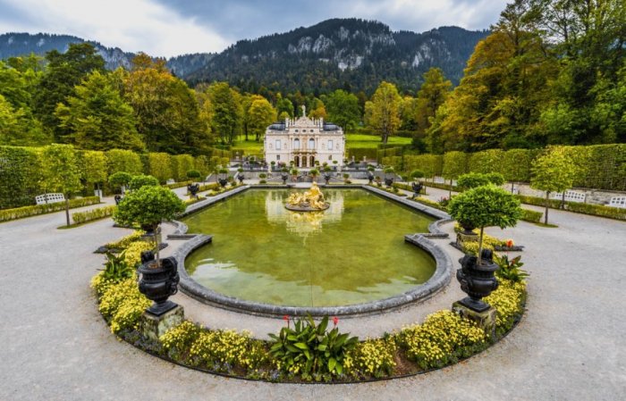 From Linderhof Palace