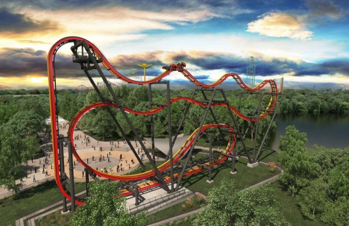 Six Flags Great Adventure is located in Jackson, New Jersey