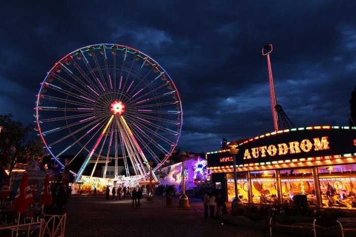 The Prater amusement park is one of the best theme parks in Austria