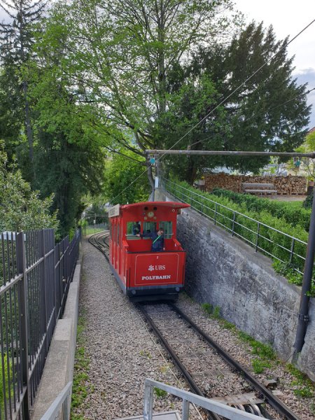 The hanging train 