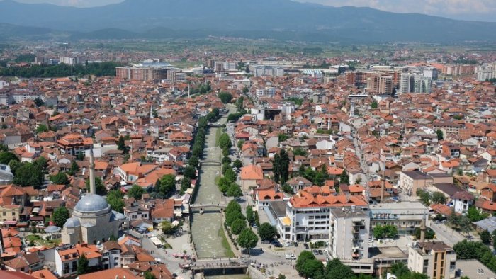 General view of the town of Prizren