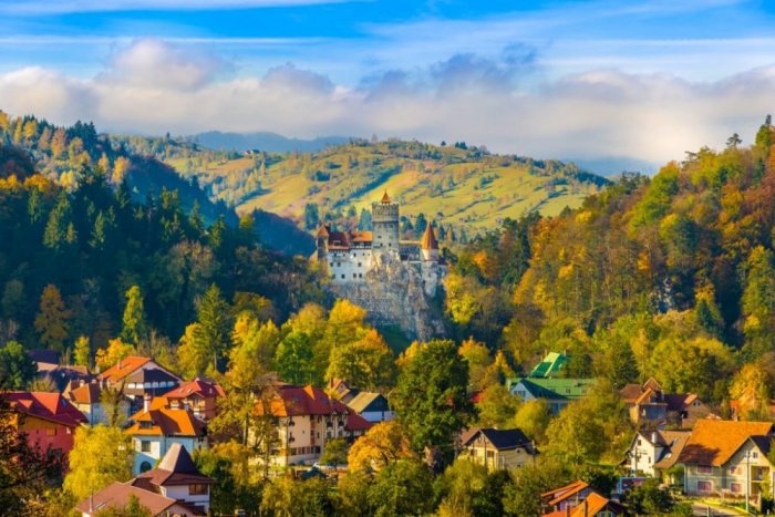 Scenic nature in Transylvania