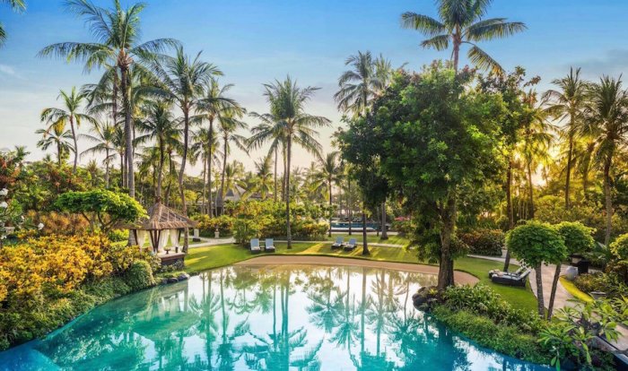 Nusa Dua, Bali is home to a host of upscale hotels