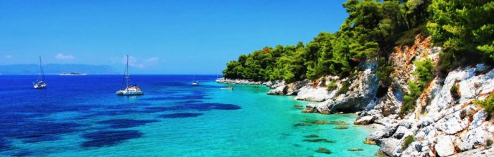     Skopelos Island is famous for its charming tourist beaches