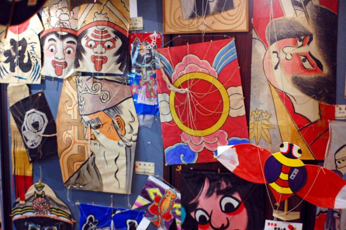A private kite museum in Tokyo