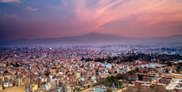 General view of Kathmandu