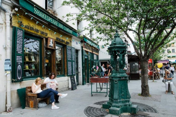 The Latin Quarter in Paris