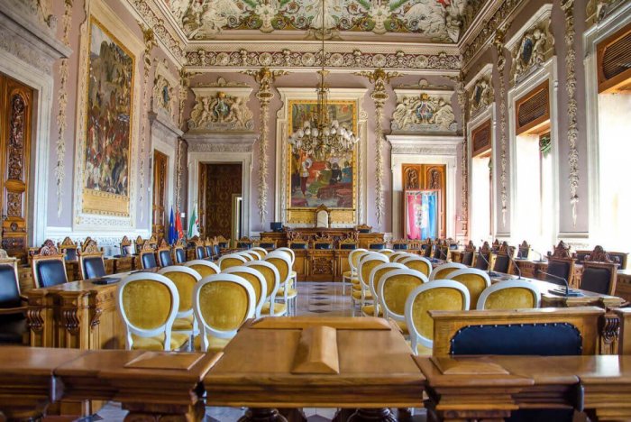 Cagliari royal palace from the inside